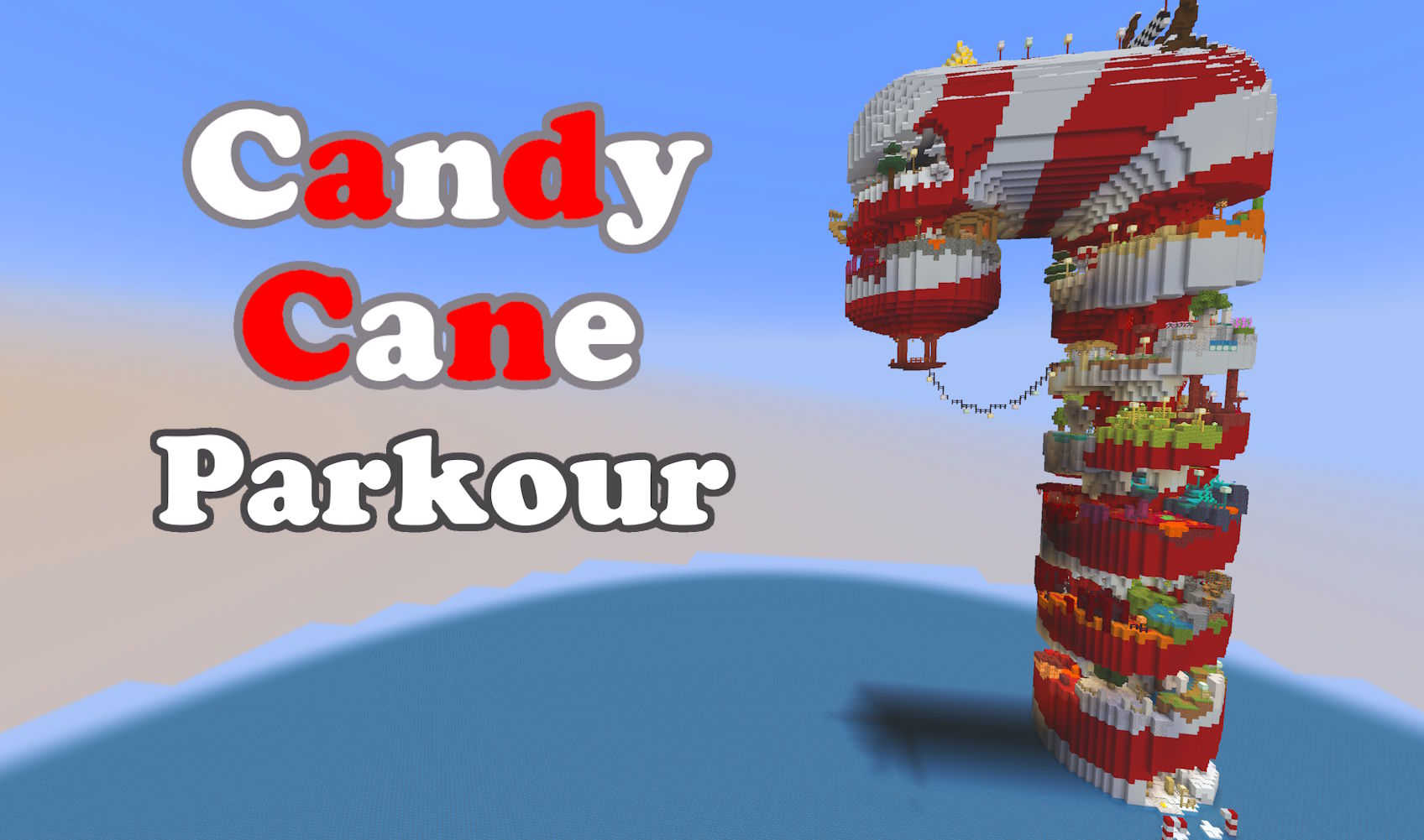 Candy Cane Parkour